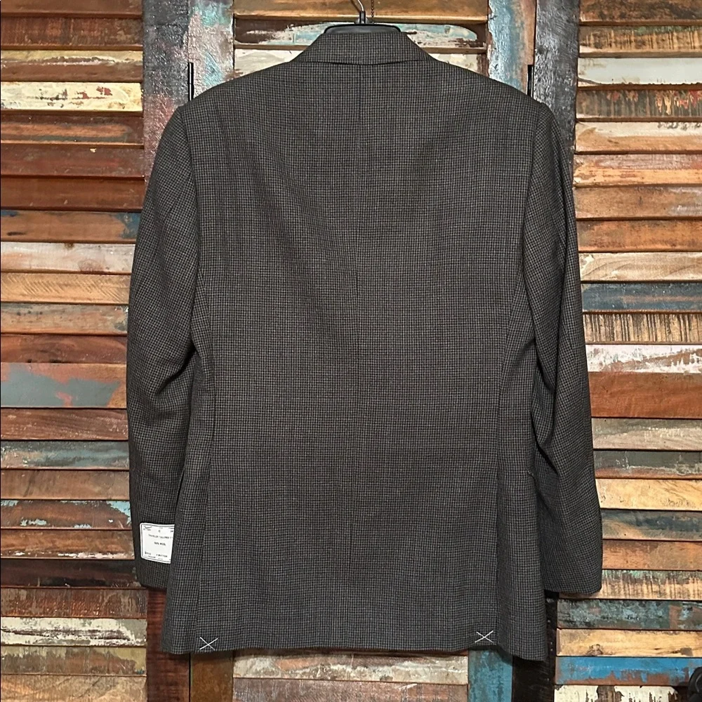 🚨Jos A. Bank Charcoal Wool Tailored Fit Sports Coat Travelers  NWT 36R